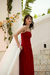 Vestido Drapeado Aline vermelho verano na internet