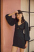 Vestido Curto Babi marinho noite - comprar online