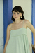 Vestido Midi Vivi verde menta - comprar online