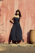 Imagem do Vestido Drapeado Aline marinho noite