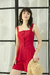 Top Godê Camila vermelho verano - loja online