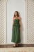 Vestido Drapeado Amarração Kaka Verde (PRE ORDER) - comprar online