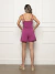 Conjunto moletinho shorts e top com alça regulável - comprar online