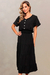 conjunto crepe saia midi marias e blusa elastex com botões - loja online