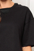 Camiseta Over Moletom cortada a fio de laser - comprar online