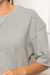 Imagem do Camiseta Over Moletom cortada a fio de laser