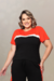 Conjunto Viscolycra Shorts e Blusa Tricolor - comprar online