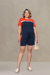 Conjunto Viscolycra Shorts e Blusa Tricolor - loja online