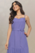 Vestido Longo com Faixa em Viscose Premium - comprar online
