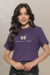 T-shirt Malha com Estampa Borboleta - comprar online