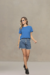 T-shirt Coton Gola Redonda - Marian Modas