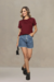 T-shirt Coton Gola Redonda