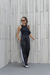 Calça Track Pants Alfaiataria Acetinada Com Bolsos