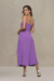 Imagem do Vestido Crepe Midi Alongado Gode com Alcinha Regulavel