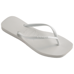 Chinelo Havaianas Slim Square Branco - comprar online