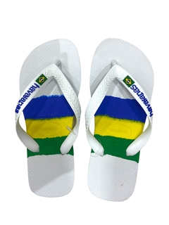 Chinelo Havaianas Brasil Tech Branca