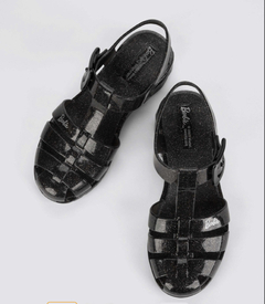 Sandália Grendene Kids Barbie Duo Plus/Preto Glitter - Store Sandalias