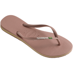 Chinelo Havaianas Slim Brasil Rosa Crocus - comprar online