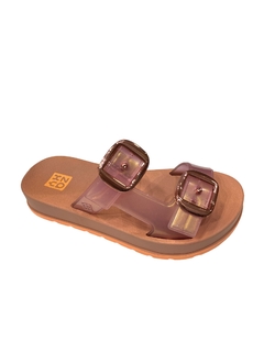 Slide Zaxy Flash Infantil Nude médio - comprar online