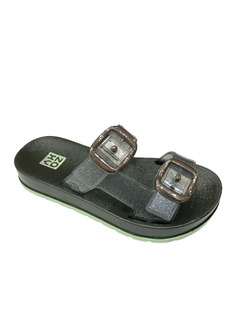 Slide Zaxy Flash Infantil verde Militar Escuro - comprar online