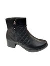 Bota Coturno Feminina Q8461 Preto