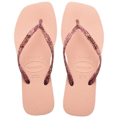 Havaianas Square Logo Metal Rosa Ballet