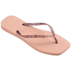 Havaianas Square Logo Metal Rosa Ballet - comprar online