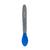 Colher Silicone Ergonômica Termossensível Cinza/Azul - Clingo