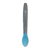 Colher Silicone Ergonômica Termossensível Cinza/Azul - Clingo - comprar online