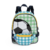 Bolsa Mochila com Pochete Xadrez Bola - Mai.T