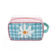 Bolsa Necessaire Xadrez Flor Margarida - Mai.T
