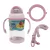 Copo Antivazamento 2 Estágios em Tritan Rosa - Marcus & Marcus - MAMMIS - bebê e criança