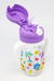 Copo de Treinamento com Canudo de Silicone Lilás - Marcus & Marcus - comprar online