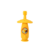 Escova Massageadora Girafa Amarelo - Marcus & Marcus