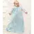Imagem do Saco de Dormir em Soft Anti Pilling Azul Bebê – Casulo de Anjo