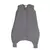 Saco de Dormir Primeiros Passos em Soft Anti Pilling Cinza Grafite - Casulo de Anjo - comprar online