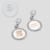 Pack Medallita Personalizada (x12 unidades) - buy online