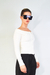 Campera Tejida Cuello Bote - tienda online