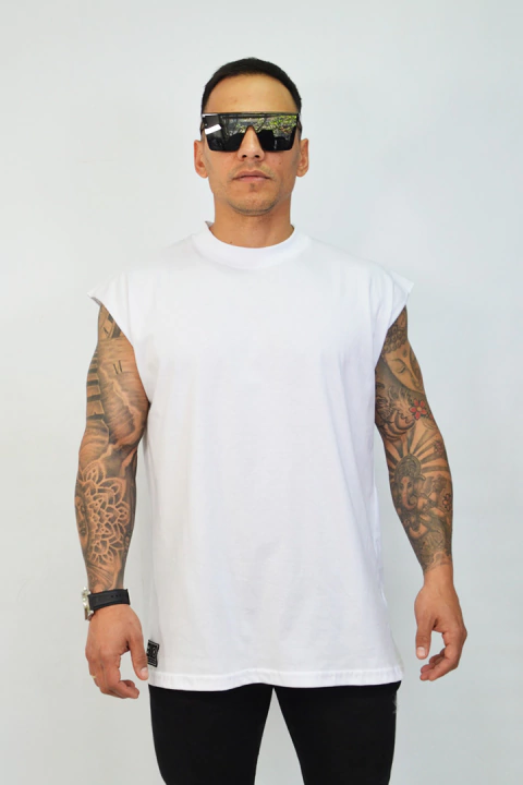 Musculosa Oversize Lisa Algodon