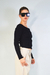 Campera Tejida Cuello Bote - comprar online