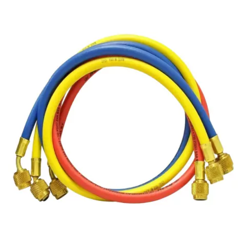 KIT 3 MANGUEIRAS MANIFOLD GAS R12/R22/R502/R134 0.90M UP