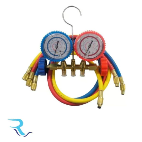 MANIFOLD R22/134/404/407 C/ MANG 0.90 DUGOLD