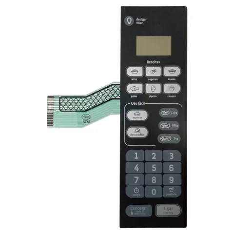 MEMBRANA TECLADO MICROONDAS CMO20AF CONSUL ORIGINAL