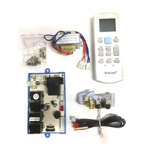 KIT PLACA UNIVERSAL C/CONTROLE REMOTO SPLIT EOS