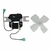 MOTOR VENTILADOR BRAST CLEAN 220V C/HELICE PARALELO