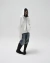 Imagen de KNITTED ZIP HOODIE OFF WHITE