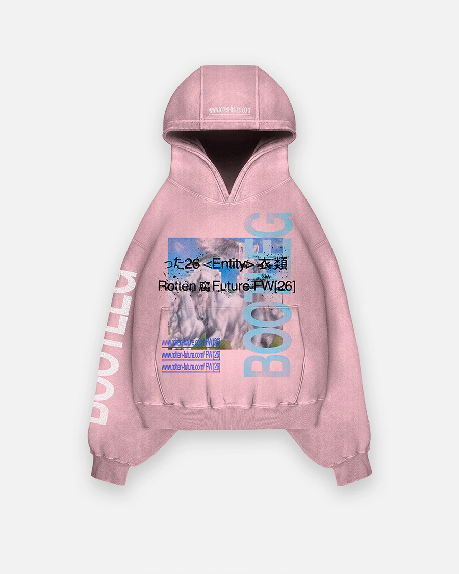 BOOTLEG HOODIE ROSÉ