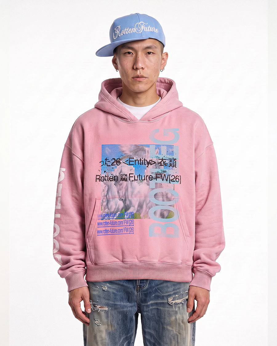 BOOTLEG HOODIE ROSÉ - comprar online