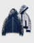 [REVERSIBLE] CAMPERA SWEATER HUESOS AZUL/GRIS - comprar online