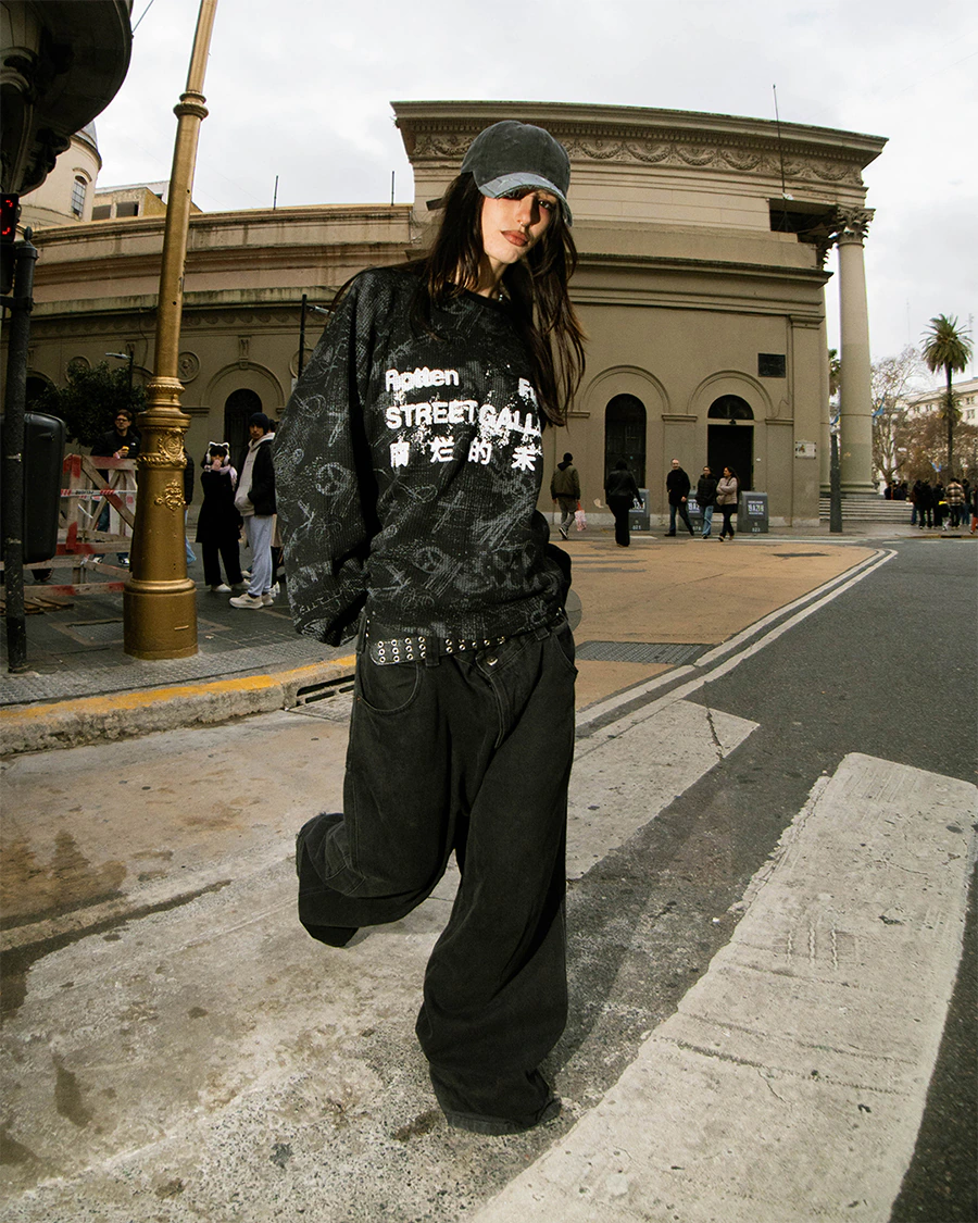 STREET JUNK WAFFLE NOIR - ROTTEN FUTURE ™